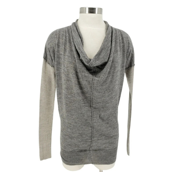 Rebecca Taylor Sweater Cowl Neck Tunic Wool Long Sleeve Knit Pullover - Picture 1 of 6